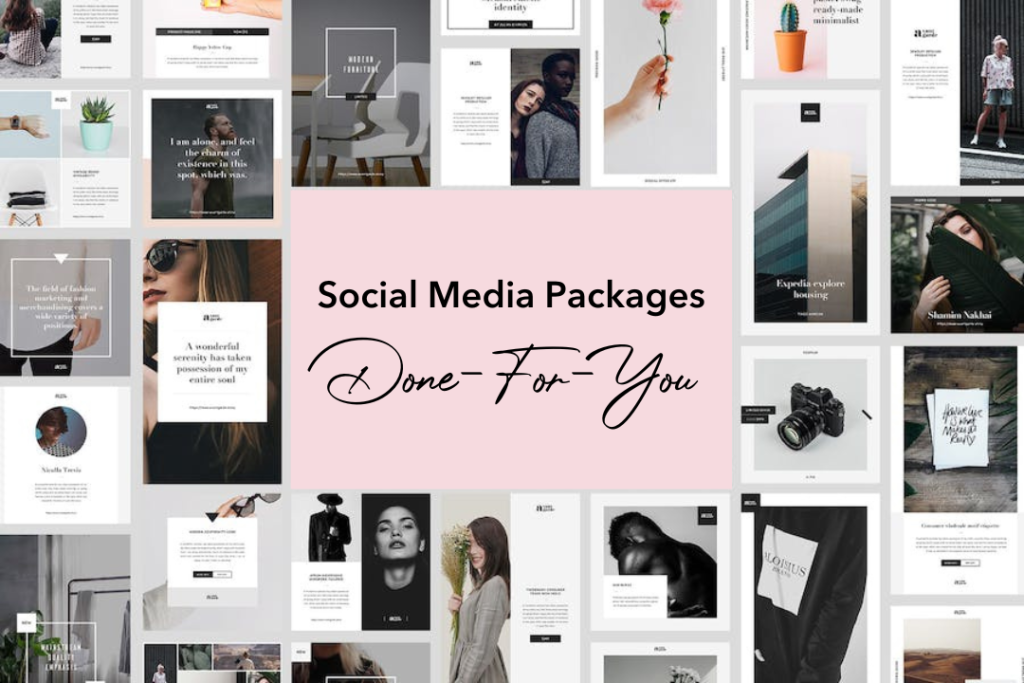 Done For You-Social Media Packages